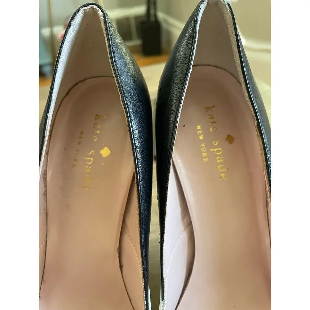 Kate Spade Tuxedo Pointed-Toed Stilleto - Picture 4 of 7